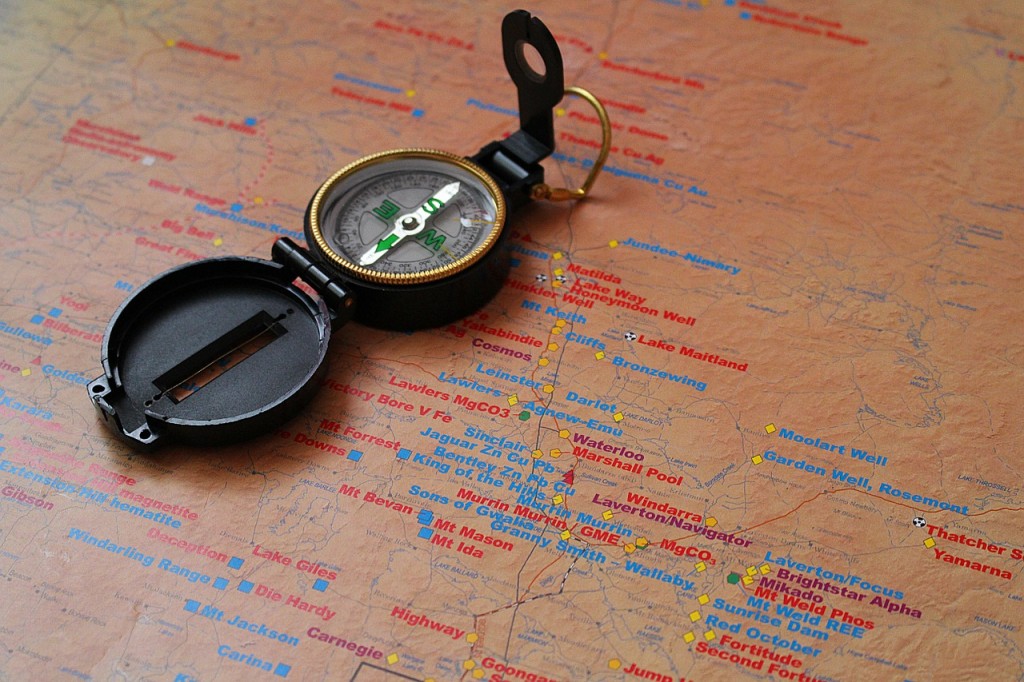 Compass and Map