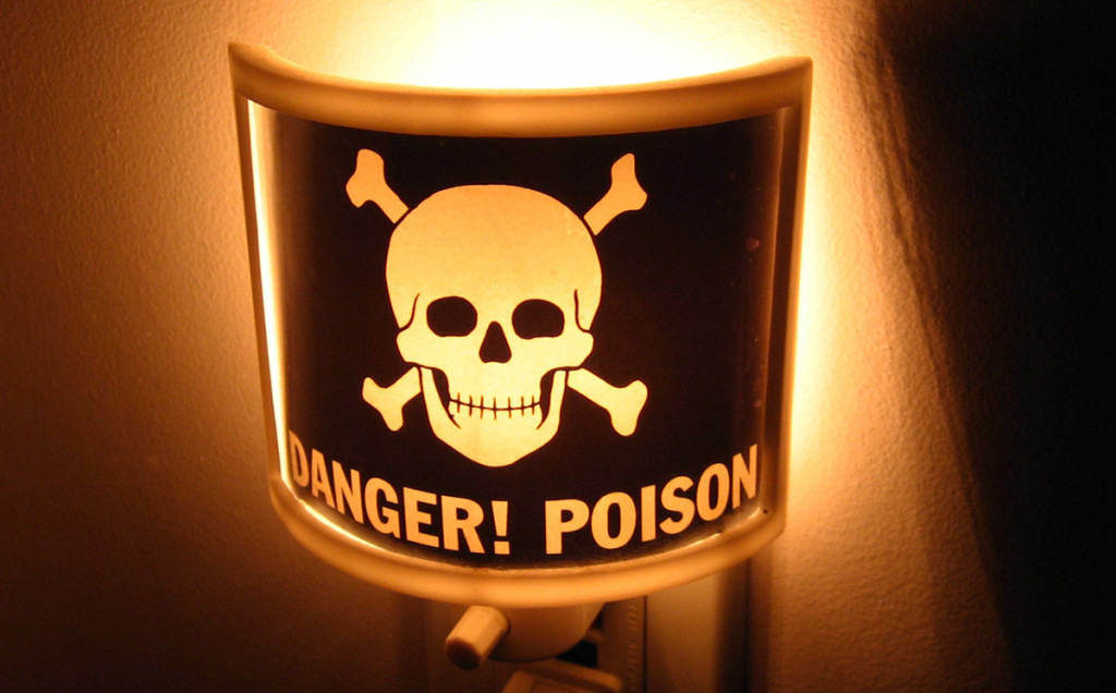 Danger Poison Light