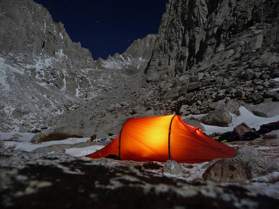 Orange Tent Shelter