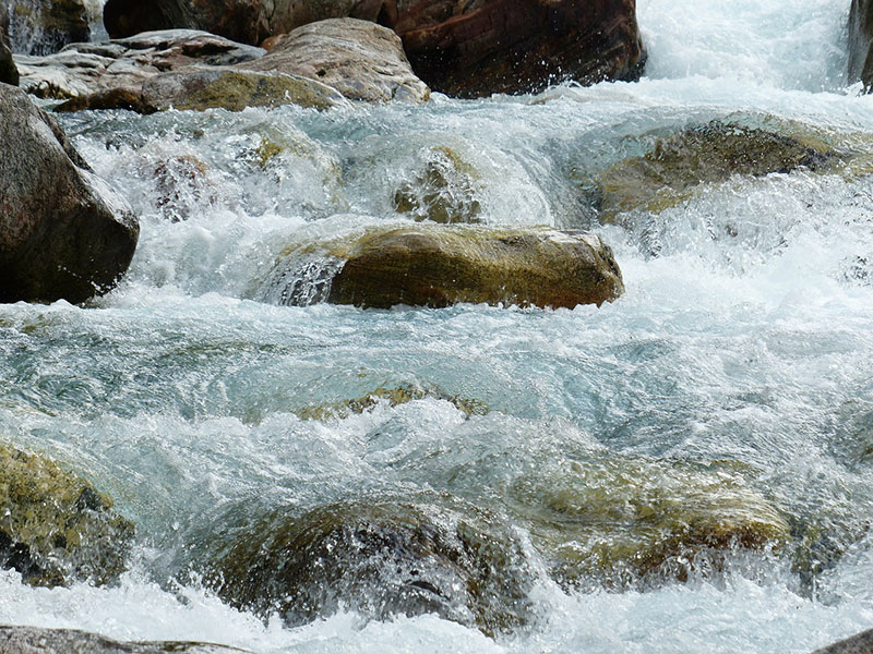 Running River Water